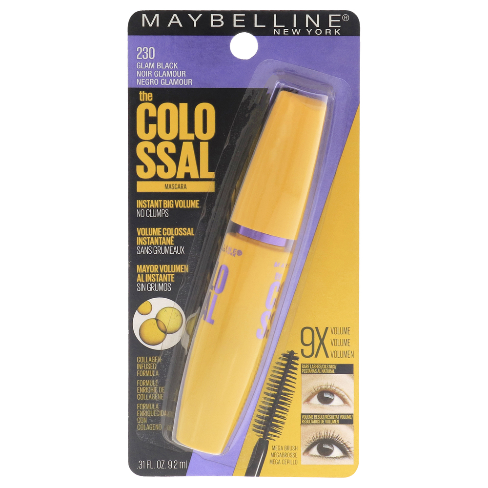 The Colossal Volum Express Mascara - 230 Glam Black by Maybelline 0.31 oz
